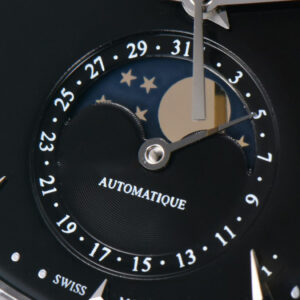 Master Ultra Thin Moonphase 1368420 ZF 39MM Black Dial Leather Strap A925 V3 - Image 5