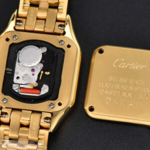 Panthère Secrete Ladies 22mm YG BVF White Dial YG Bracelet Ronda Quartz - Image 14