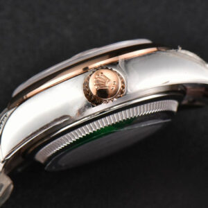 DateJust 28MM Ladies WF RG/SS Smooth Bezel Brown Dial Jubilee Bracelet A2236 - Image 14