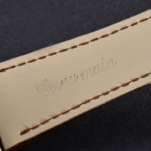 Overseas 47040 MKF 42MM RG Brown Dial Leather Strap 9015 - Image 10