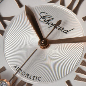 Happy Sport Automatic RG/SS 33mm HWF White Dial Orange Leather Starp A2892 - Image 12