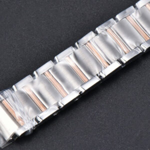 Tank Francaise Small Diamond 25.7mmx21.2mm 8848F RG/SS Bracelet Quartz - Image 3