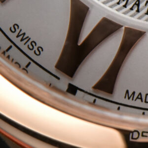 Happy Sport Automatic RG/SS 33mm HWF White Dial Orange Leather Starp A2892 - Image 14