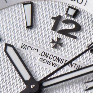 Overseas 47040 MKF 42MM White Textured Dial SS Bracelet 9015 - Image 5