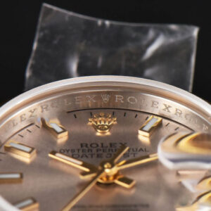 DateJust 28MM Ladies WF YG/SS Smooth Bezel Silver Dial Jubilee Bracelet A2236 - Image 3