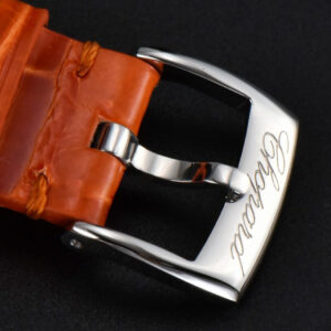 Happy Sport Automatic RG/SS 33mm HWF White Dial Orange Leather Starp A2892 - Image 20