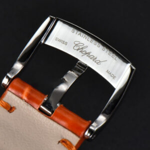 Happy Sport Automatic RG/SS 33mm HWF White Dial Orange Leather Starp A2892 - Image 21