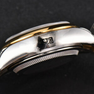 DateJust 28MM Ladies WF YG/SS Smooth Bezel Silver Dial Jubilee Bracelet A2236 - Image 7