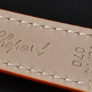 Happy Sport Automatic RG/SS 33mm HWF White Dial Orange Leather Starp A2892 - Image 22