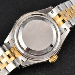 DateJust 28MM Ladies WF YG/SS Smooth Bezel Silver Dial Jubilee Bracelet A2236 - Image 14