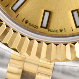 DateJust 28MM Ladies WF YG/SS YG Dial Jubilee Bracelet A2236 - Image 5