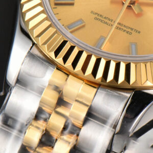 DateJust 28MM Ladies WF YG/SS YG Dial Jubilee Bracelet A2236 - Image 7