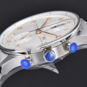 Portuguese IW371604 ZF 41MM White Dial RG Markers SS Bracelet A96355 - Image 13