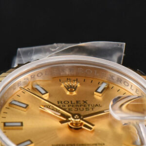 DateJust 28MM Ladies WF YG/SS YG Dial Jubilee Bracelet A2236 - Image 10
