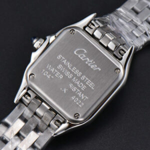 Panthère Secrete Ladies 22mm SS BVF Diamond Bezel White Dial SS Bracelet Ronda Quartz - Image 16