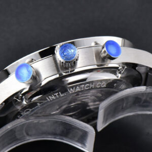 Portuguese IW371609 ZF 41MM Black Dial SS Bracelet A96355 - Image 3