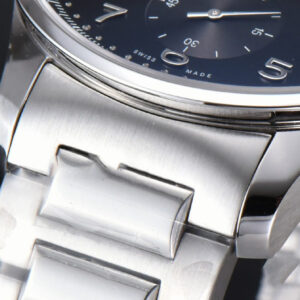 Portuguese IW371609 ZF 41MM Black Dial SS Bracelet A96355 - Image 13
