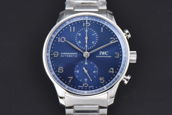 Portuguese IW371606 SS ZF 41MM Blue Dial SS Bracelet A96355