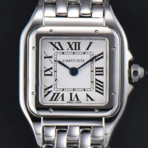 Panthère Secrete Ladies 22mm SS BVF White Dial on SS Bracelet Ronda Quartz
