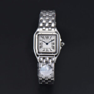 Panthère Secrete Ladies 22mm SS BVF White Dial on SS Bracelet Ronda Quartz - Image 15