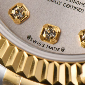 DateJust 28MM Ladies WF YG/SS Silver Dial Diamond Marker Jubilee Bracelet A2236 - Image 7