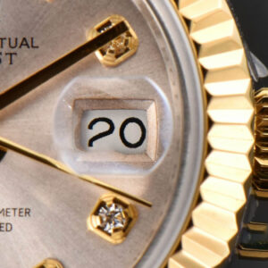 DateJust 28MM Ladies WF YG/SS Silver Dial Diamond Marker Jubilee Bracelet A2236 - Image 9