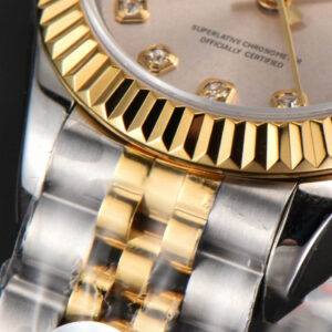 DateJust 28MM Ladies WF YG/SS Silver Dial Diamond Marker Jubilee Bracelet A2236 - Image 10