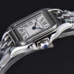 Panthère Secrete Ladies 22mm SS BVF White Dial on SS Bracelet Ronda Quartz - Image 22