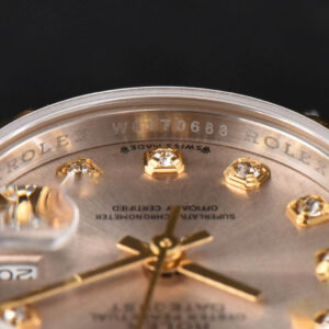 DateJust 28MM Ladies WF YG/SS Silver Dial Diamond Marker Jubilee Bracelet A2236 - Image 14