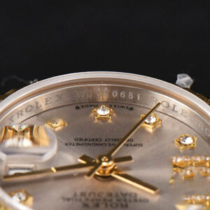 DateJust 28MM Ladies WF YG/SS Silver Dial Diamond Roma Marker Jubilee Bracelet A2236 - Image 13