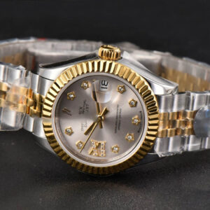 DateJust 28MM Ladies WF YG/SS Silver Dial Diamond Roma Marker Jubilee Bracelet A2236 - Image 14