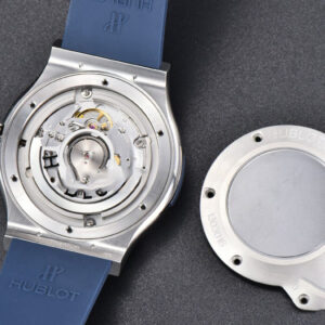 Classic Fusion 42mm SS JJ+F Blue Dial Blue Rubber Strap A1110 - Image 27