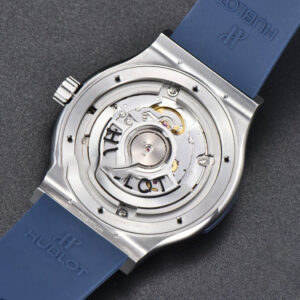 Classic Fusion 42mm SS JJ+F Blue Dial Blue Rubber Strap A1110 - Image 28
