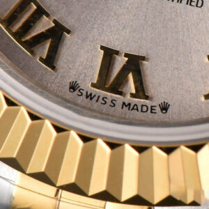 DateJust 28MM Ladies WF YG/SS Silver Dial Roma Marker Jubilee Bracelet A2236 - Image 7