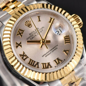 DateJust 28MM Ladies WF YG/SS Silver Dial Roma Marker Jubilee Bracelet A2236 - Image 11