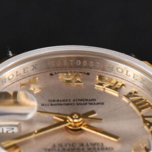 DateJust 28MM Ladies WF YG/SS Silver Dial Roma Marker Jubilee Bracelet A2236 - Image 13