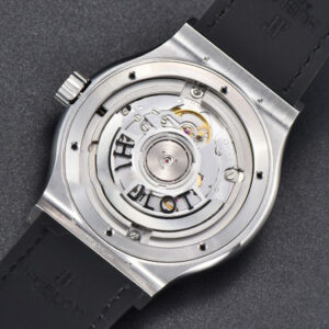 Classic Fusion 42mm SS JJ+F Gray Dial Black Leather Strap A1110 - Image 23