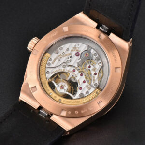 Overseas Tourbillon 6000V 42.5mm RG BBRF Blue Dial Black Leather Strap Tourb - Image 15