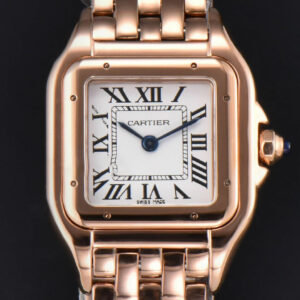 Panthère Secrete Ladies 22mm RG BVF White Dial RG Bracelet Ronda Quartz
