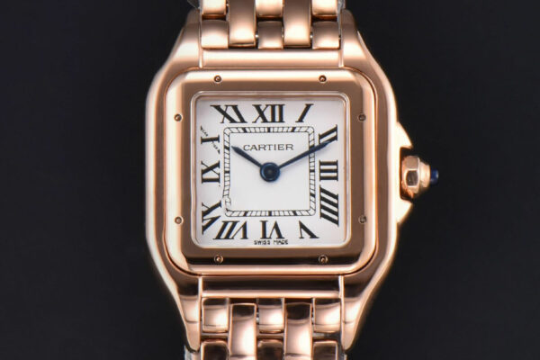 Panthère Secrete Ladies 22mm RG BVF White Dial RG Bracelet Ronda Quartz