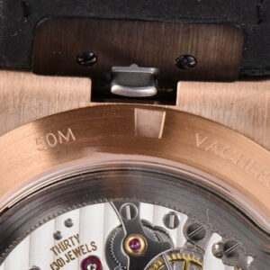 Overseas Tourbillon 6000V 42.5mm RG BBRF Blue Dial Black Leather Strap Tourb - Image 16