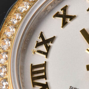 DateJust 28MM Ladies WF YG/SS Diamond White Dial Roma Marker Jubilee Bracelet A2236 - Image 4
