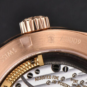 Overseas Tourbillon 6000V 42.5mm RG BBRF Blue Dial Black Leather Strap Tourb - Image 19