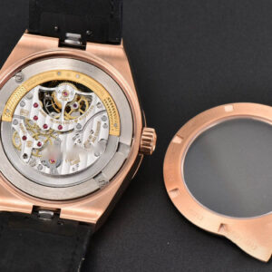 Overseas Tourbillon 6000V 42.5mm RG BBRF Blue Dial Black Leather Strap Tourb - Image 21