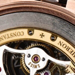 Overseas Tourbillon 6000V 42.5mm RG BBRF Blue Dial Black Leather Strap Tourb - Image 24