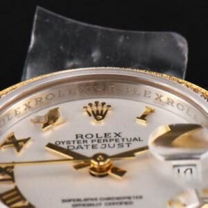 DateJust 28MM Ladies WF YG/SS Diamond White Dial Roma Marker Jubilee Bracelet A2236 - Image 11