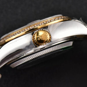 DateJust 28MM Ladies WF YG/SS Diamond White Dial Roma Marker Jubilee Bracelet A2236 - Image 14