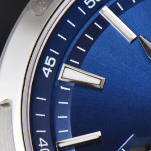 Overseas Tourbillon 6000V 42.5mm BBRF Blue Dial Blue Leather Strap Tourb - Image 3