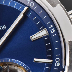Overseas Tourbillon 6000V 42.5mm BBRF Blue Dial Blue Leather Strap Tourb - Image 6