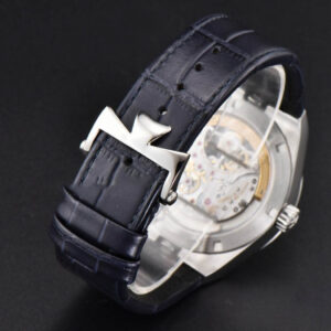 Overseas Tourbillon 6000V 42.5mm BBRF Blue Dial Blue Leather Strap Tourb - Image 13